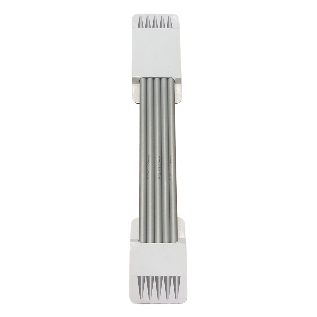 Double Ended Knitting Pins - 5mm x 20cm (pack of 5)