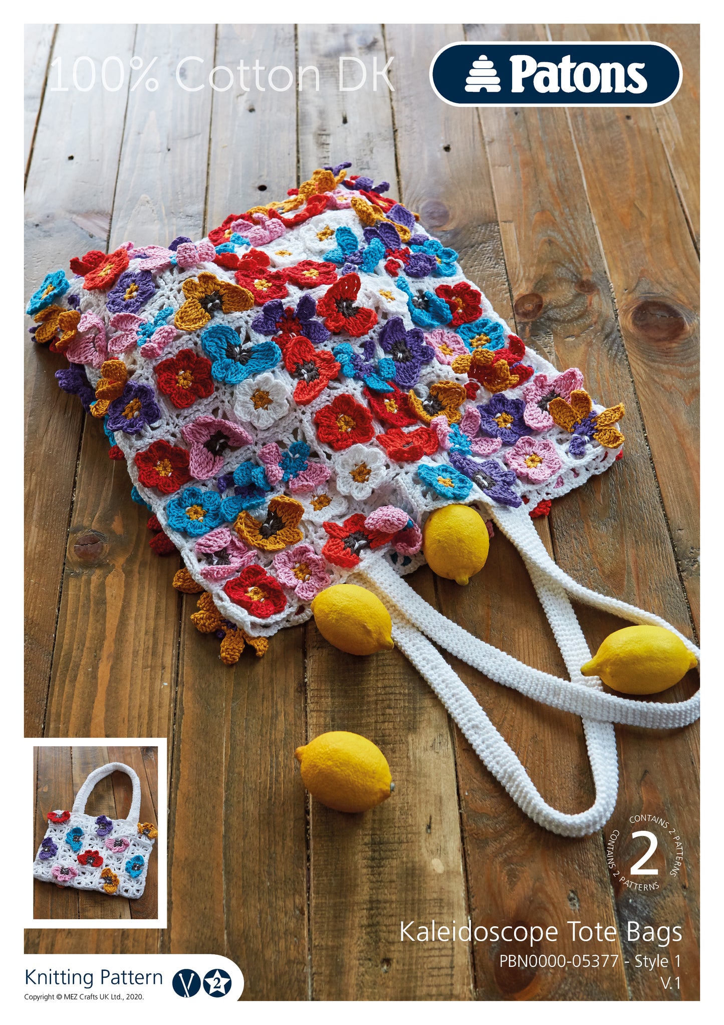 Patons DK Tote Bag Knitting Pattern