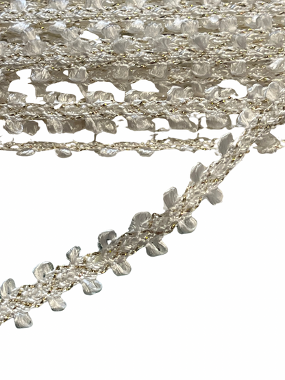 Feathered Edge Braid Trim - 4 Colours (Price Per 25cm