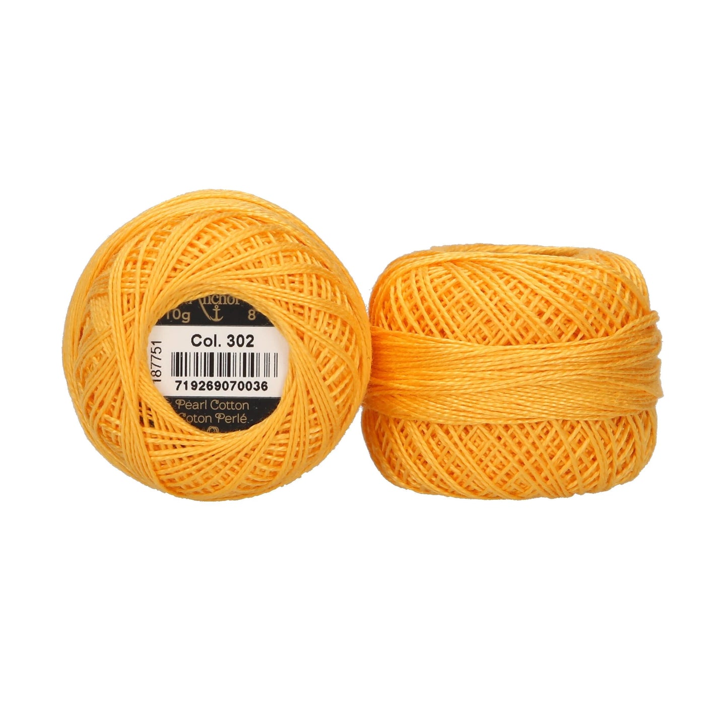 Anchor Pearl Cotton 8 - 10g Ball (10 shades available)