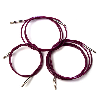 Knit Pro Nylon Interchangeable Knitting Cable - 40cm to 120cm