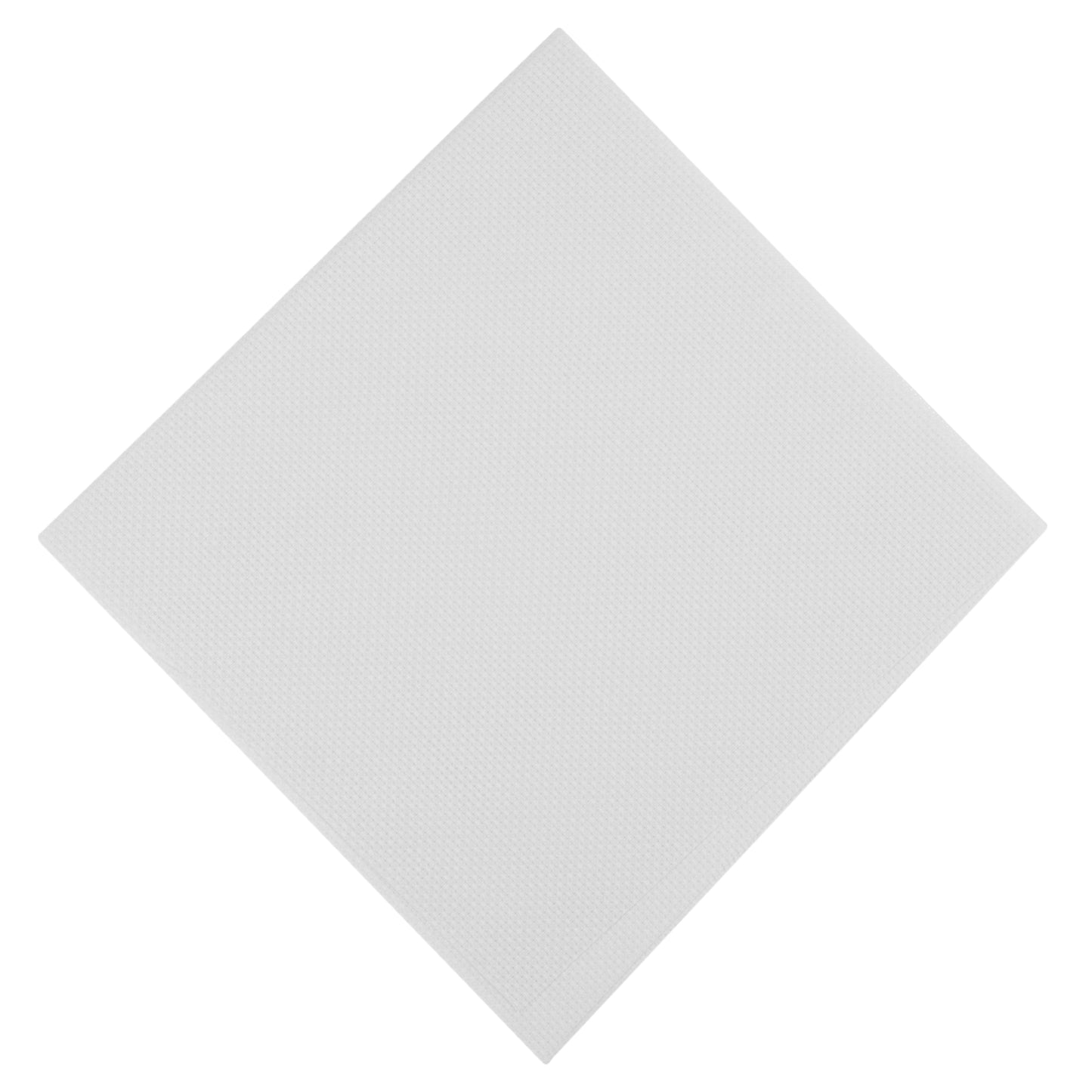 Trimits Needlecraft Fabric - 100% Cotton Aida 18 count (White)