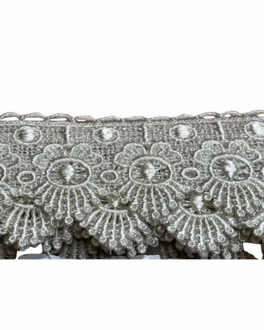 50mm Guipure Lace (Price per 25cm)