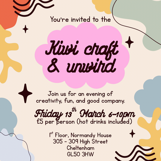 Kiwi Craft & Unwind 13/03/2026