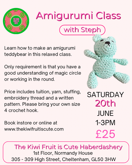 Amigurumi Class 20/06/2026