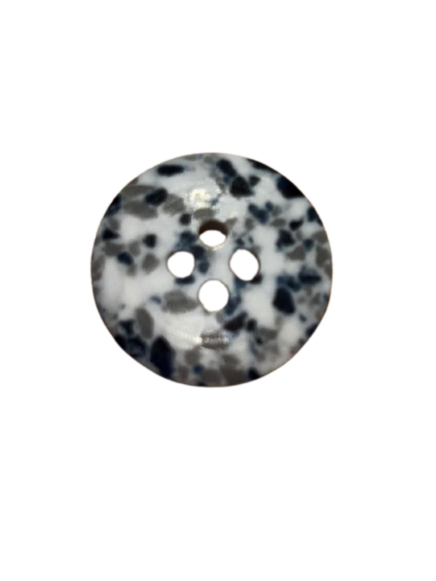 20mm Recycled Plastic 4 Hole Button (5 Colours)