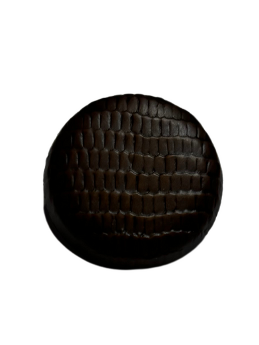 23mm Snakeskin Look Shank Button