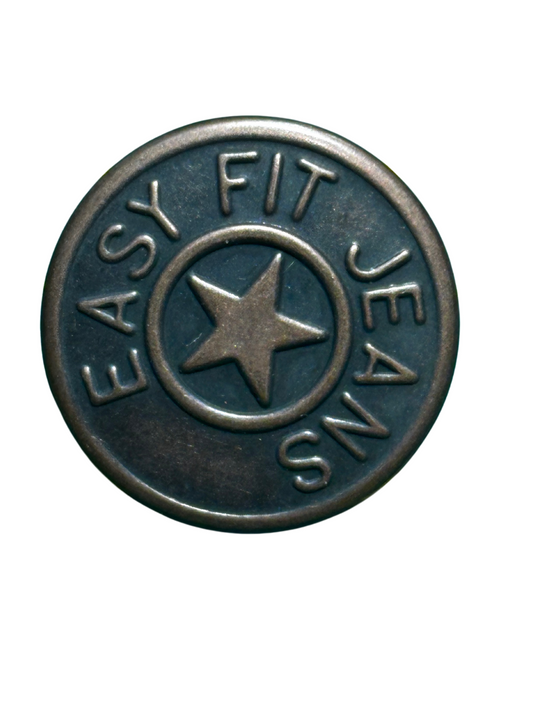 16mm Easy Fit Jeans Button