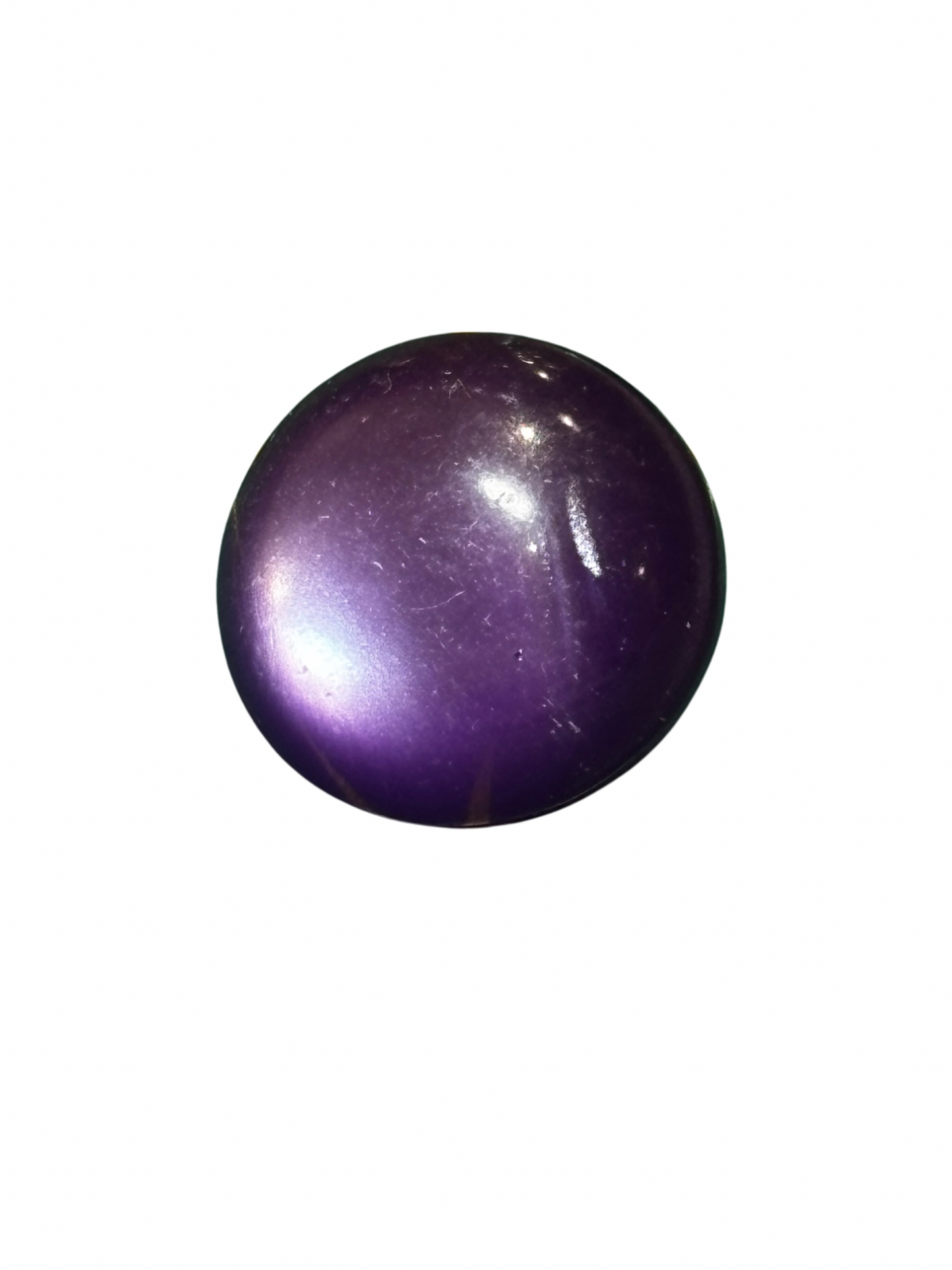 11mm Pearlised Shank Gumdrop Button - Lavender
