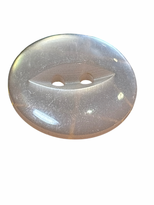23mm Fisheye Button - Peach
