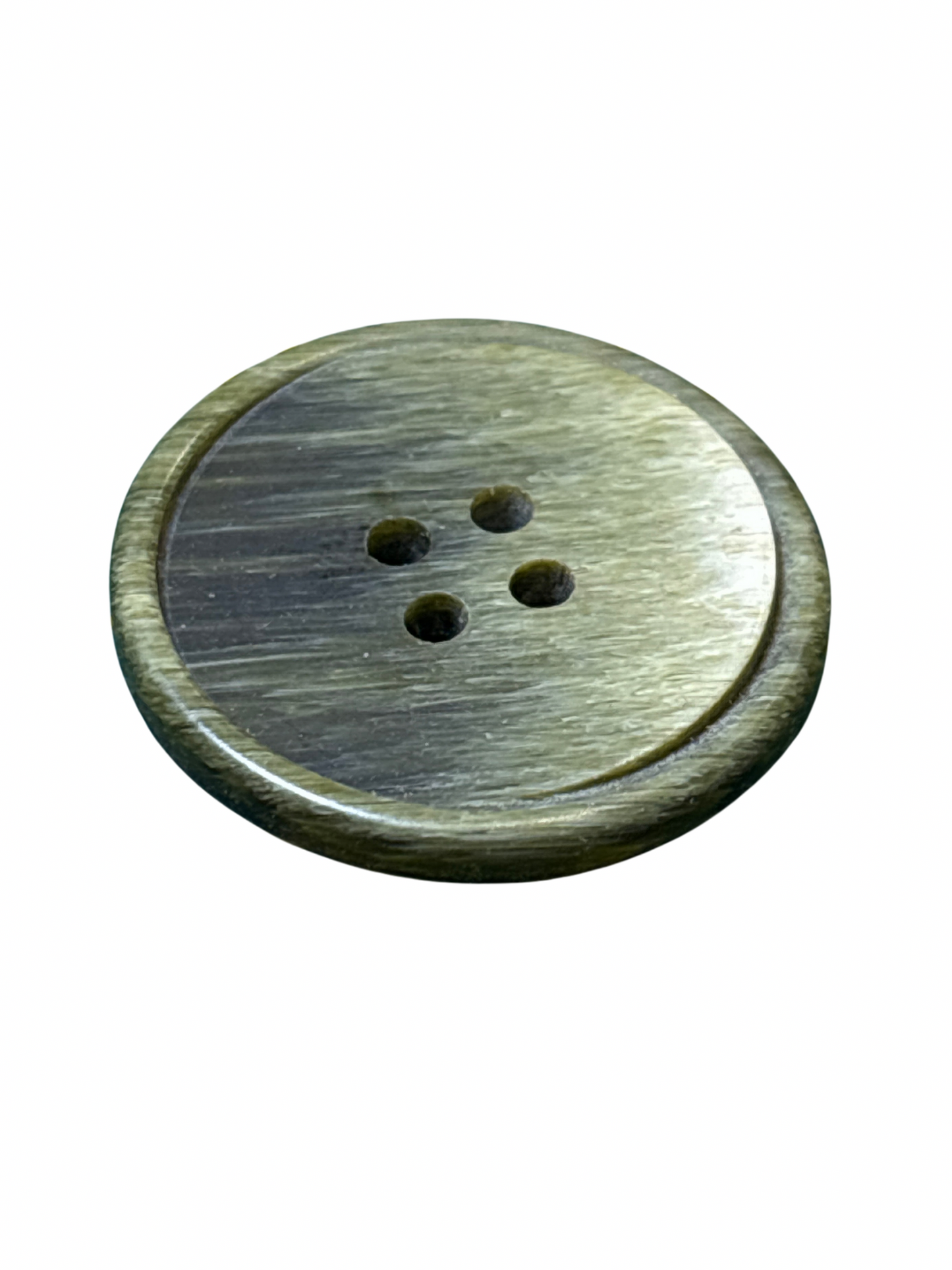 24mm 4 Hole Button - Green
