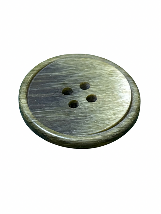 24mm 4 Hole Button - Green