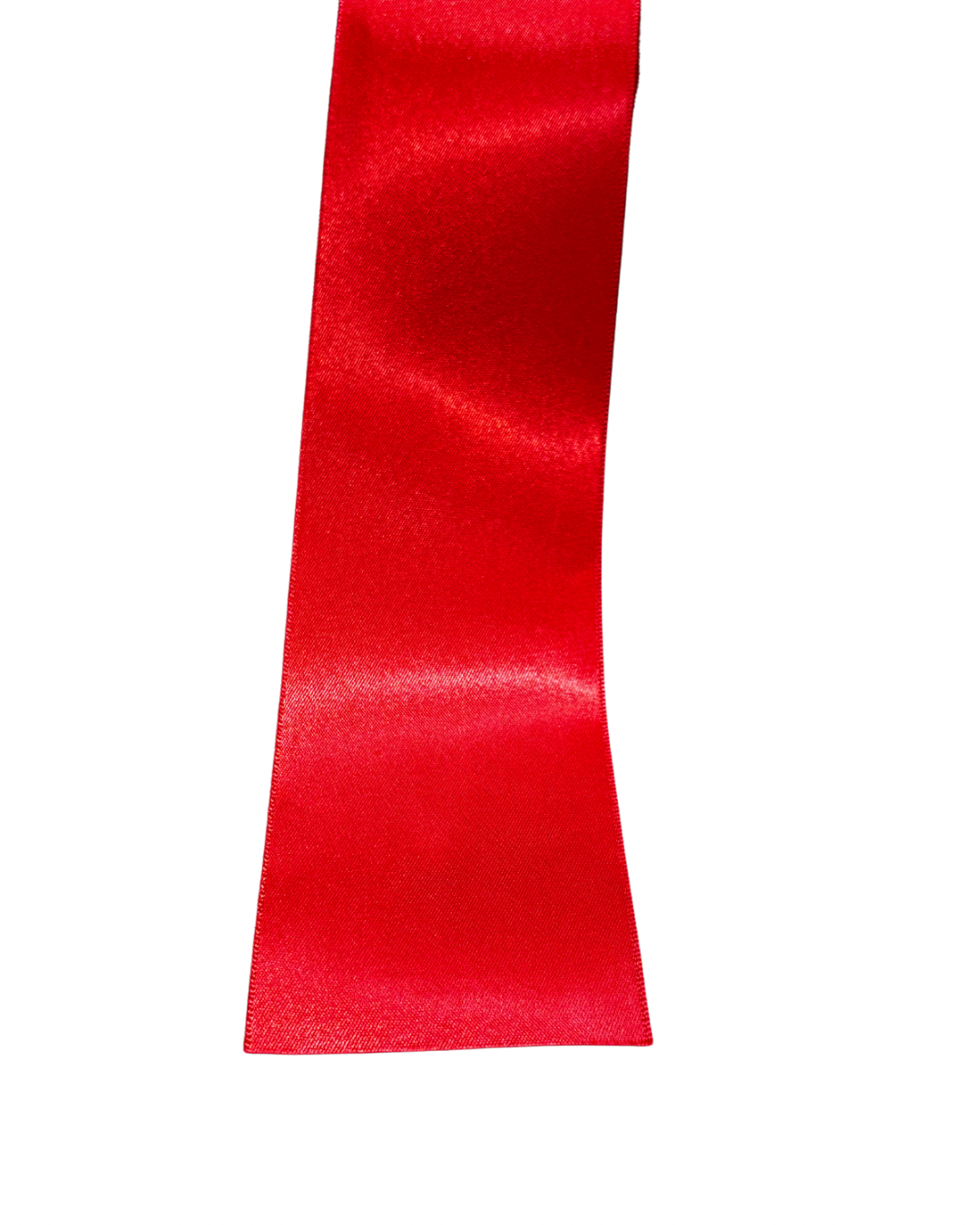 57mm Acetate Ribbon - (Price Per 25cm) Red