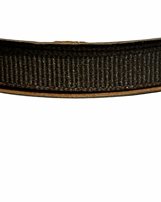 9mm Grosgrain Ribbon - Brown (Price Per 25cm)
