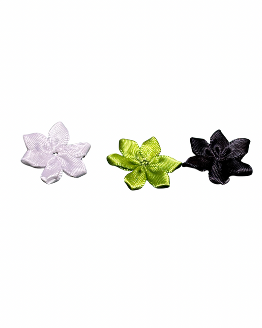 20mm Floral Embellishment (3 Colours)