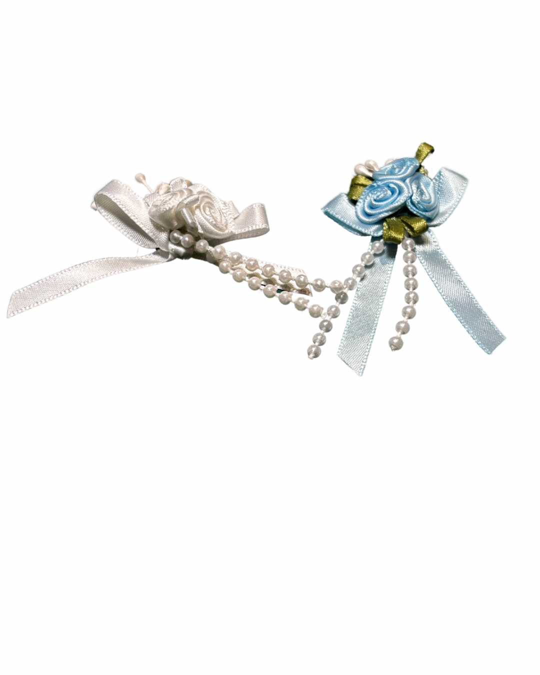 30x60mm Triple Rose Embellishment (2 Colours)