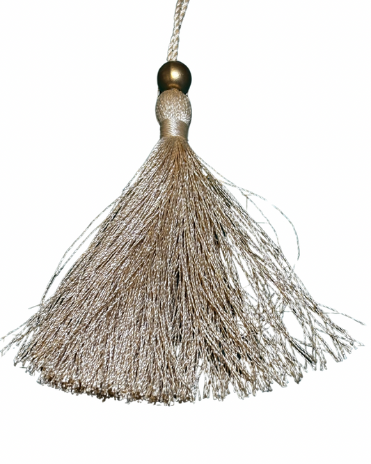 Golden Tassel with Bead