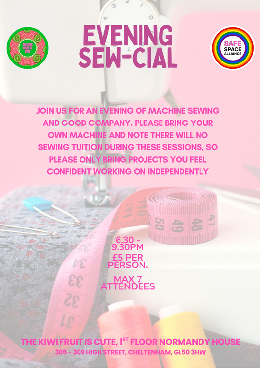 Evening Sew-cial (Every 4th Monday)