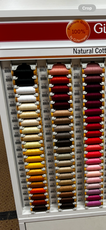 Gutermann Natural Cotton Thread - 100m