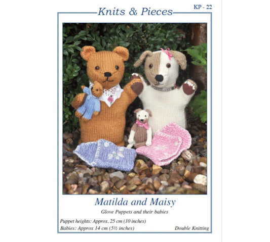 Knits & Pieces Matilda and Maisy DK Knitting Pattern