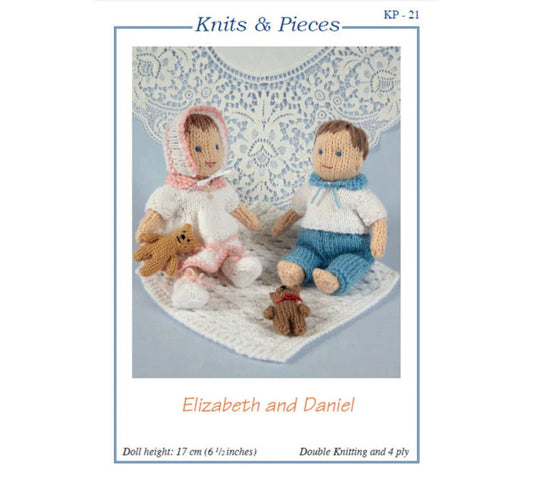 Knits & Pieces DK Dolls Knitting Pattern