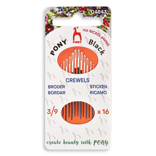 Crewel Needles Size 3/9