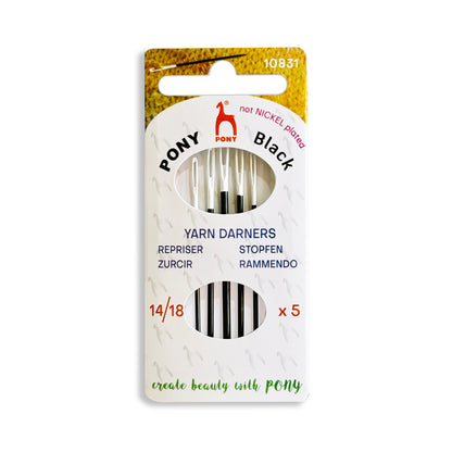 Pony 14 / 18 Yarn Darner Needles - 5 Pack