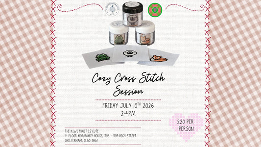 Cozy Cross Stitch Session 10/07/2026