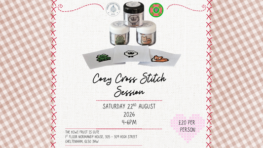 Cozy Cross Stitch Session 22/08/2026