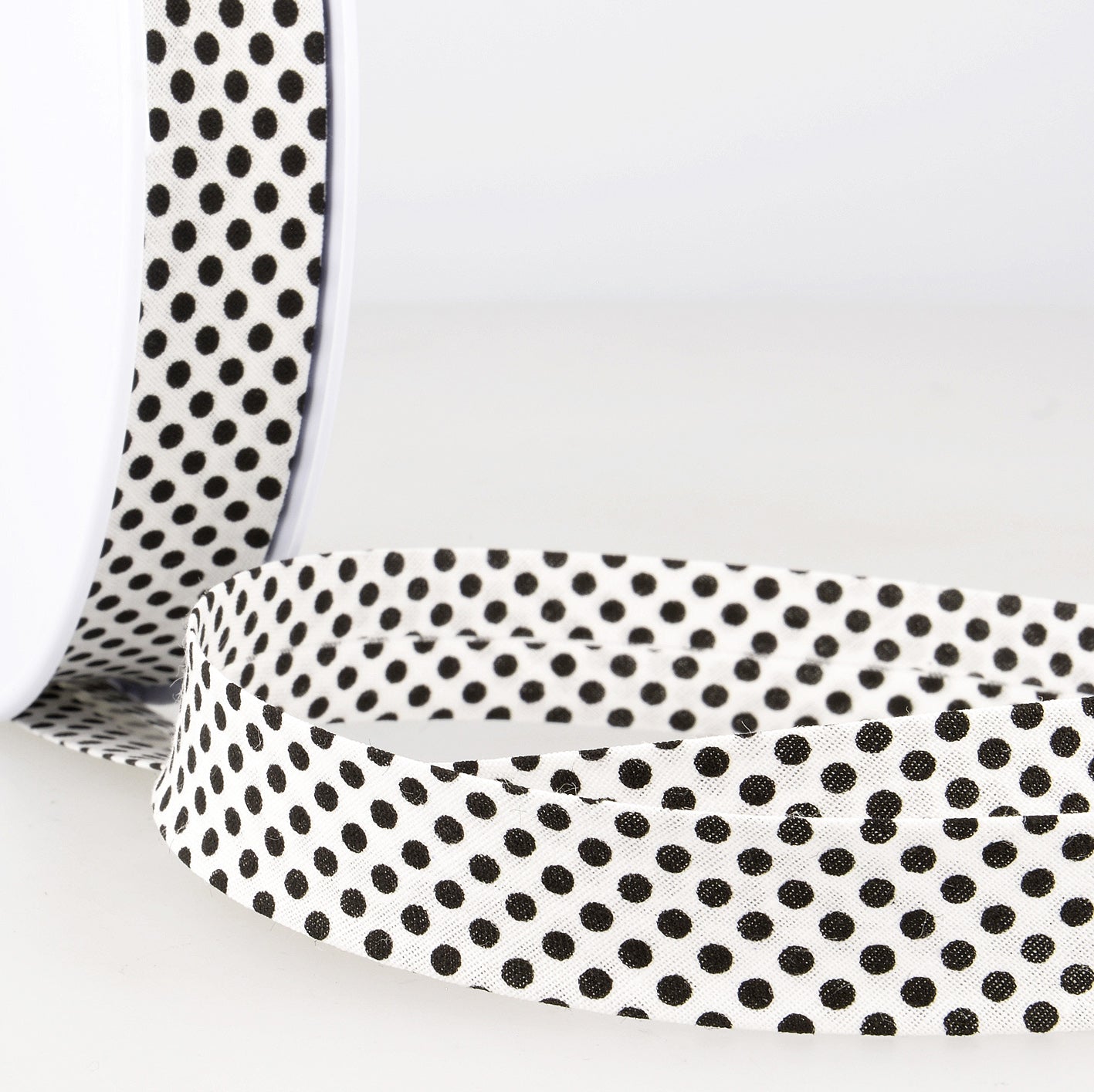 20mm Polka Dot Bias Binding - Multiple Colours ( Price per 25cm)