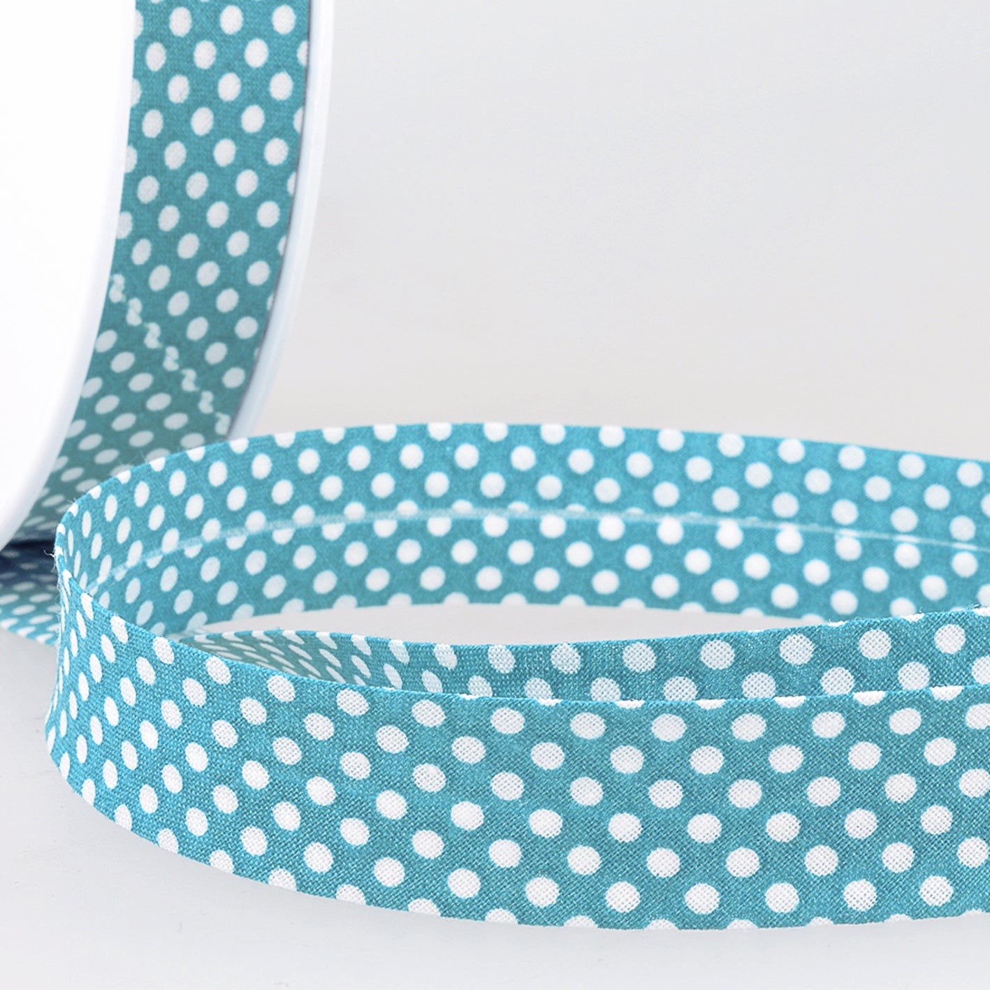 20mm Polka Dot Bias Binding - Multiple Colours ( Price per 25cm)