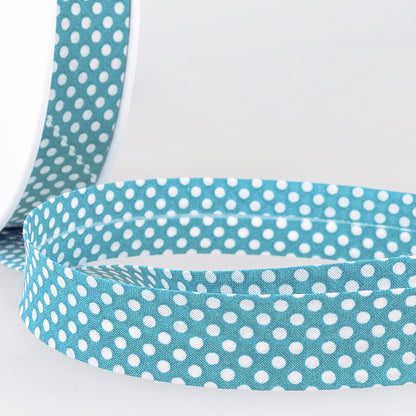Stephanoise 20mm Polka Dot Bias Binding - Multiple Colours ( Price per 25cm)