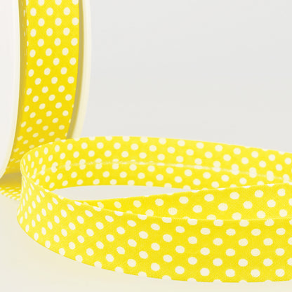 Stephanoise 20mm Polka Dot Bias Binding - Multiple Colours ( Price per 25cm)