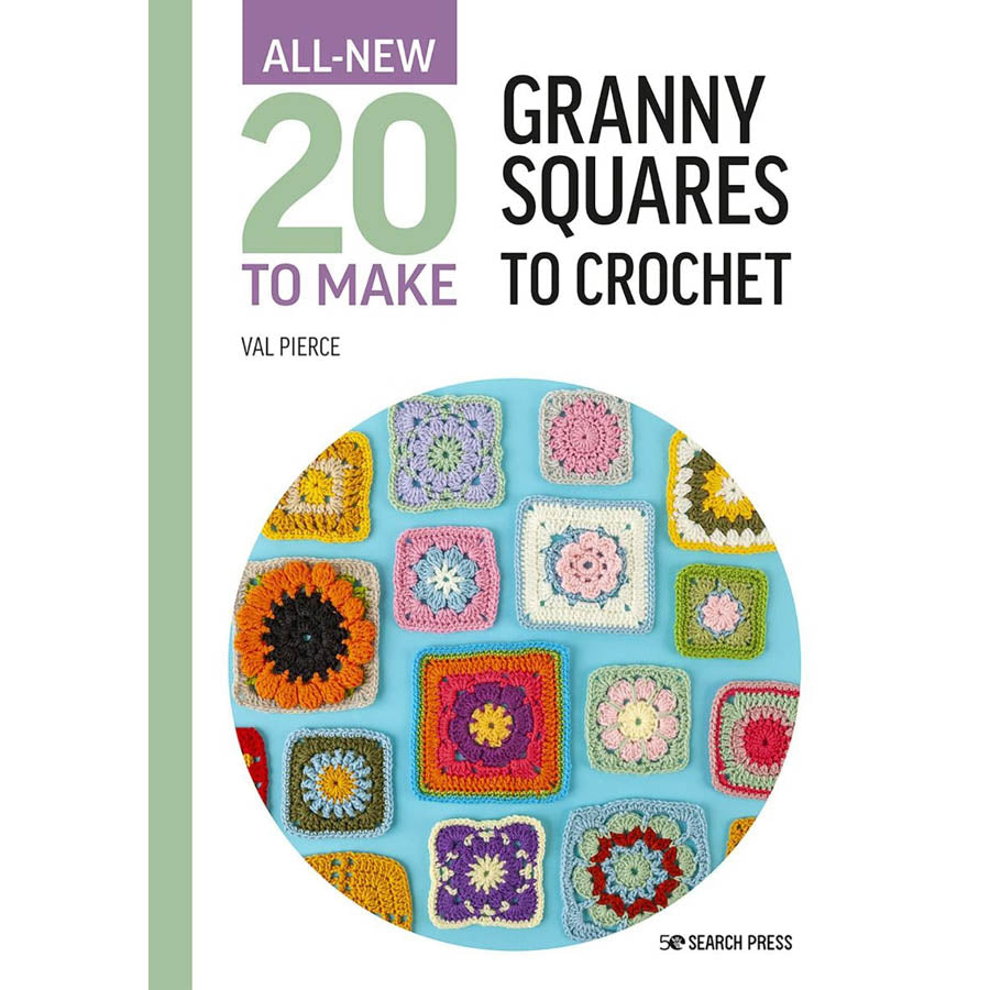 20 Granny Squares to Crochet Book