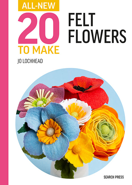 20 Felt Flowers Pattern Book