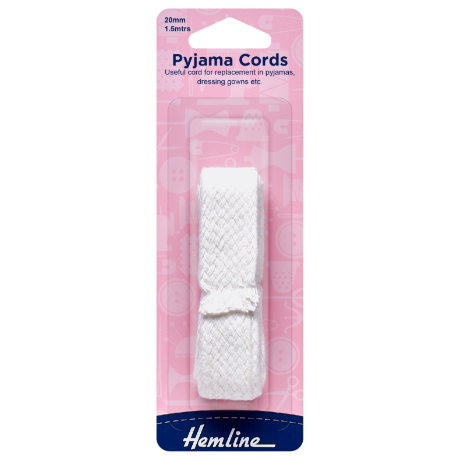 20mm Polyester Pyjama Cord
