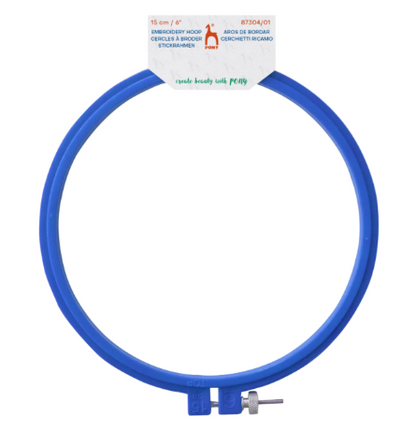 Pony 10cm  Blue Embroidery Hoop