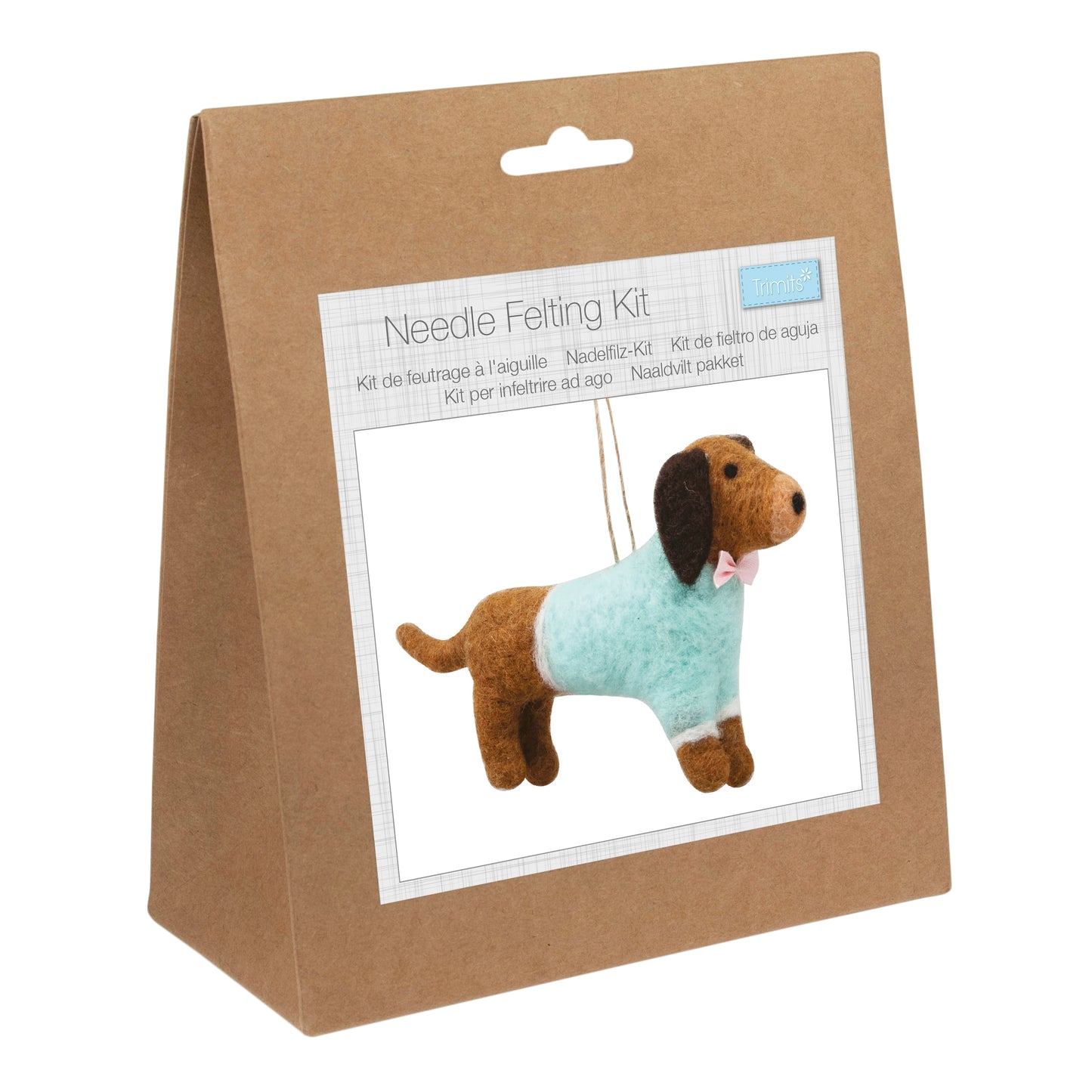 Needle Felting Kit - Daschund