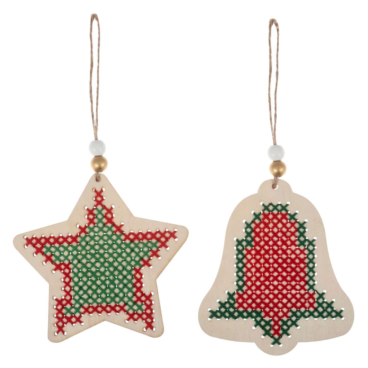 Wooden Cross Stitch Decoration Kit