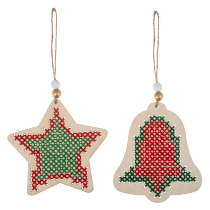 Trimits Wooden Cross Stitch Decoration Kit