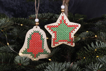 Trimits Wooden Cross Stitch Decoration Kit