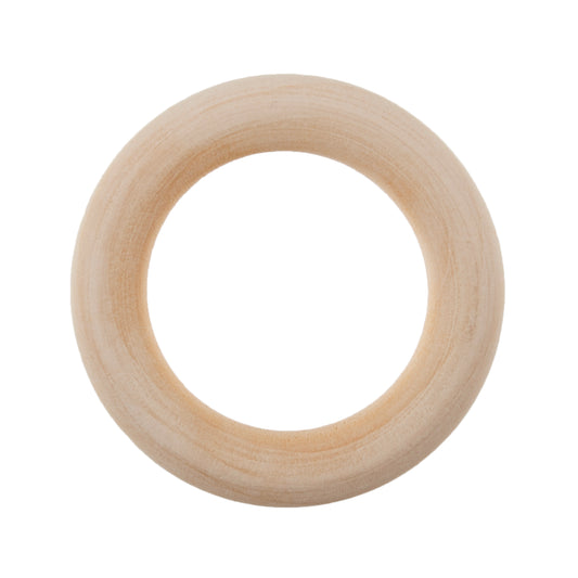 4.5cm Wooden Craft Ring