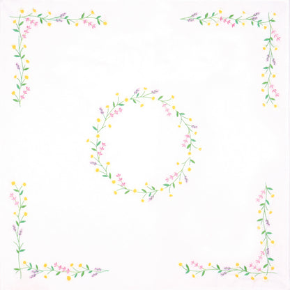 Trimits Tablecloth Embroidery Kit - Daisy Chain