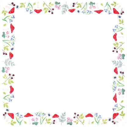 Trimits Tablecloth Embroidery Kit - Toadstools