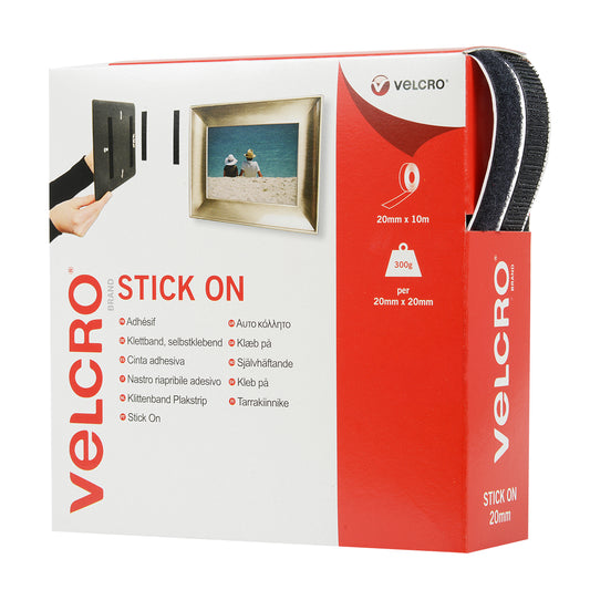 Velcro - Stick On (Price Per 25cm)
