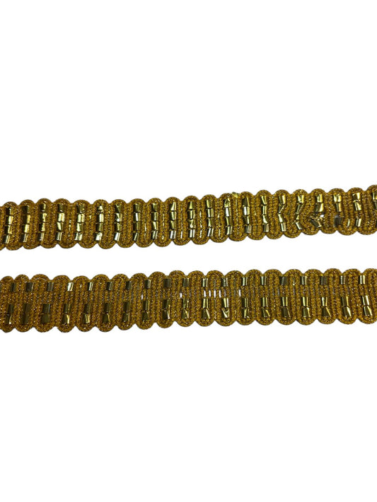 23mm Gold Lurex Foil Braid (Price per 25cm)