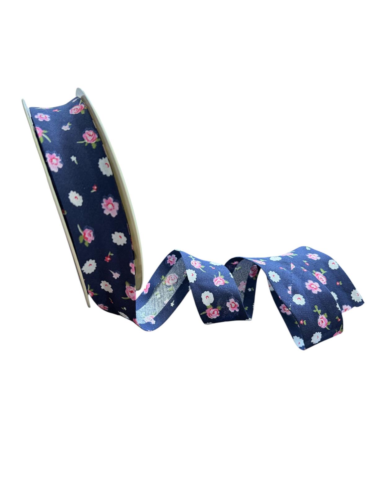 18mm Byesta Printed Bias Bindings 100% Cotton (Price per 25cm)