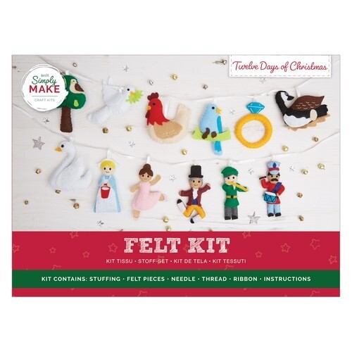Twelve Days of Christmas Felt Kit