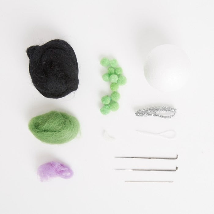 Needle Felting Kit - Halloween Cauldron