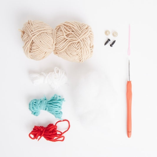 Crochet Kit - Christmas Gingerbread Duo